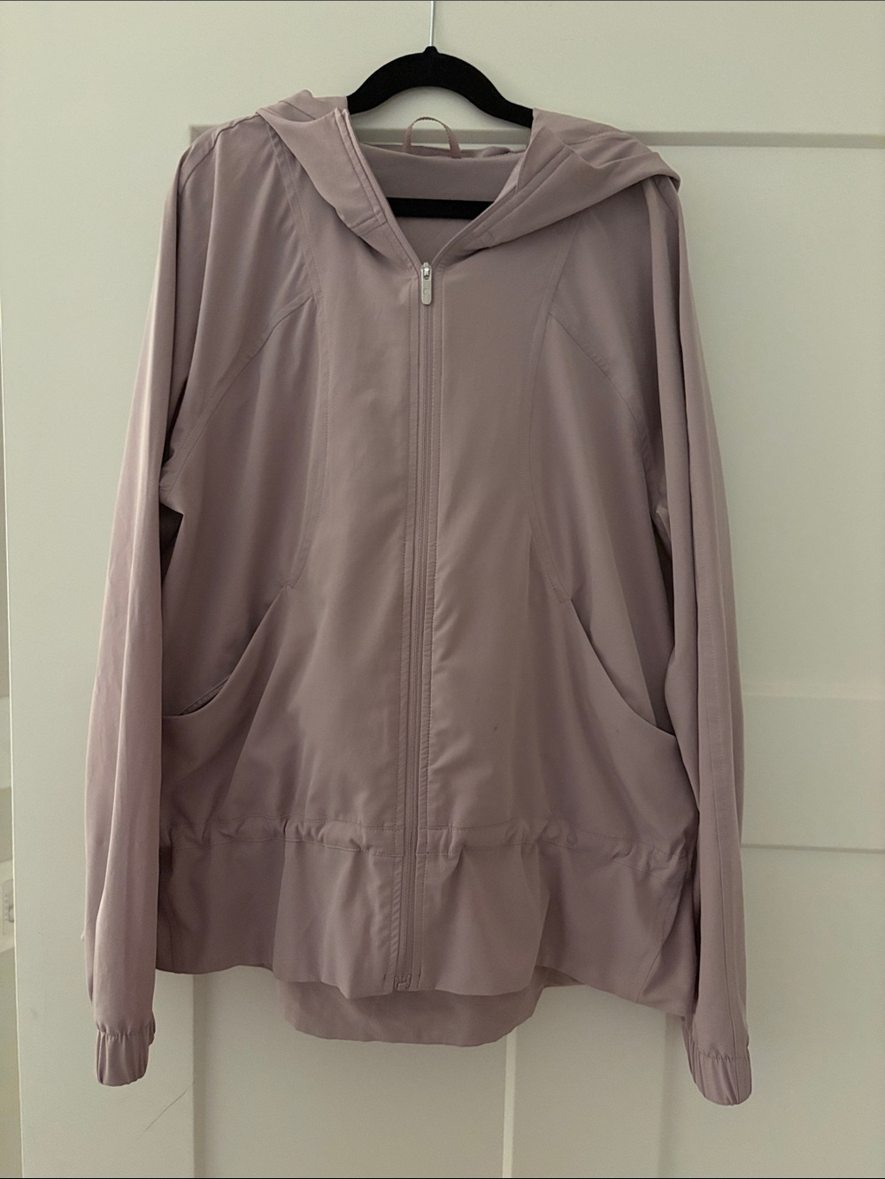 Lululemon Light Mauve Hooded Zip Jacket